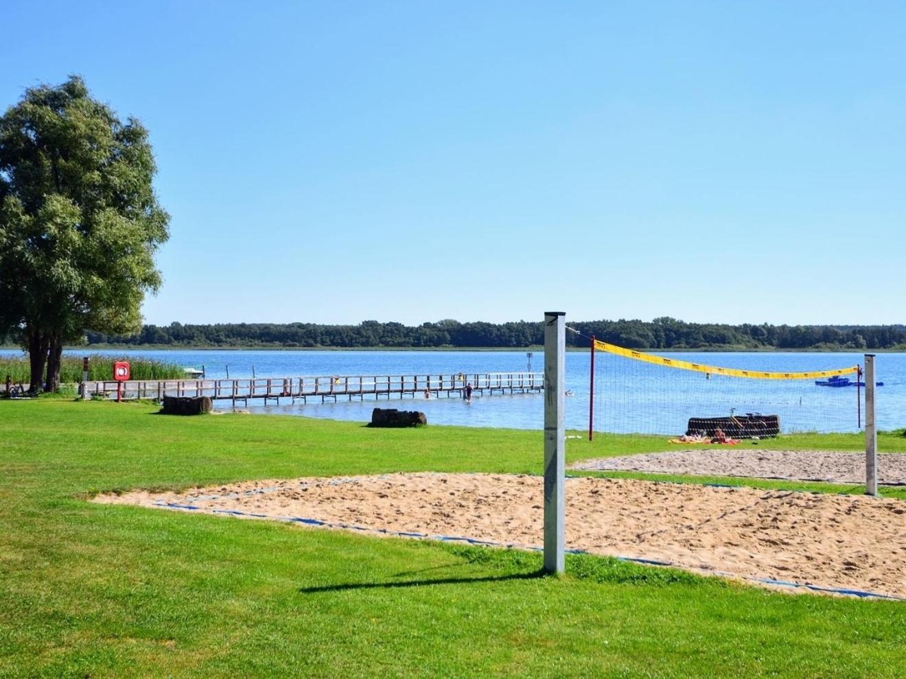 Ferienwohnung Feldblick Auf Dem Bauernhof Am Schweriner See Bad Kleinen 外观 照片